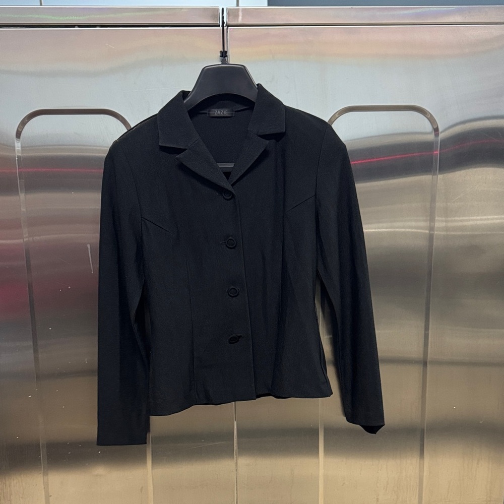 Azazie Elegant Black Blazer